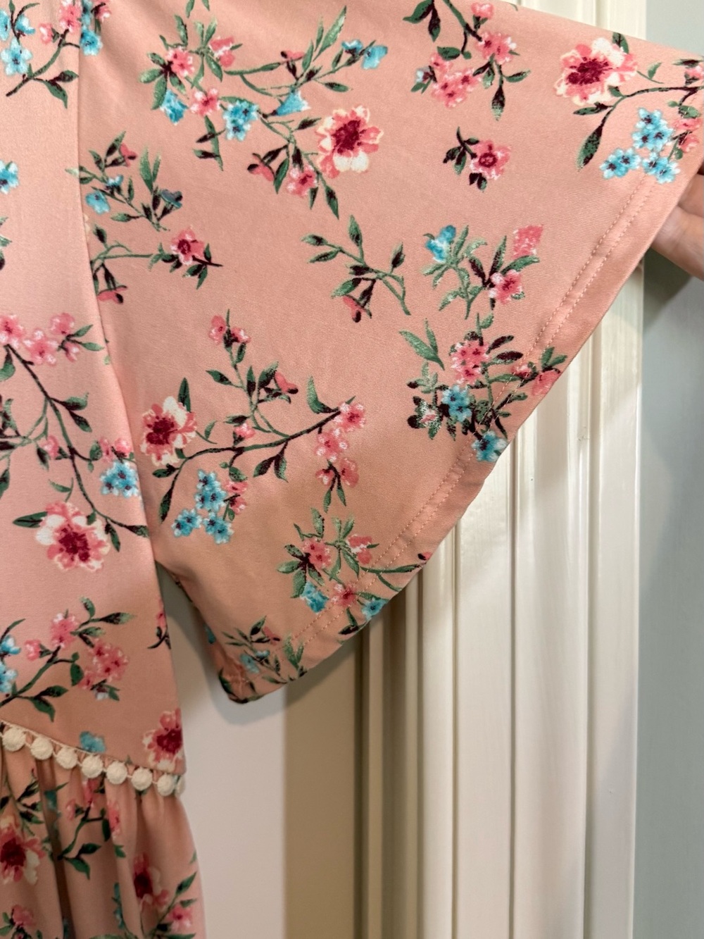 Haptics Pink Floral Top - Picture 5 of 6